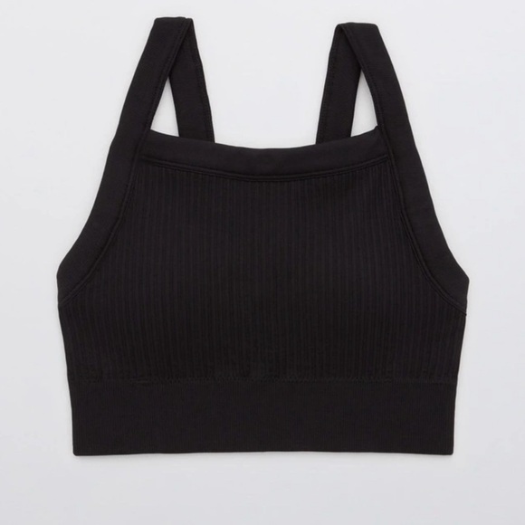 Aerie ribbed seamless longline bralette - Picture 1 of 5